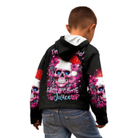Skull Santa Claus Kid Hoodie I'm So Good Santa Came Juice - Wonder Print Shop
