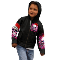 Skull Santa Claus Kid Hoodie I'm So Good Santa Came Juice - Wonder Print Shop
