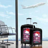 Skull Santa Claus Luggage Cover I'm So Good Santa Came Juice - Wonder Print Shop