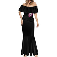Skull Santa Claus Mermaid Dress I'm So Good Santa Came Juice - Wonder Print Shop