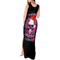 Skull Santa Claus Tank Maxi Dress I'm So Good Santa Came Juice - Wonder Print Shop
