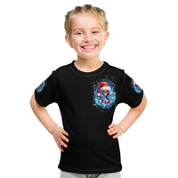 Skull Santa Girl Kid T Shirt Iam A Sweet Girl But If You Piss Me Off, I Alway Full Of Crazy - Wonder Print Shop