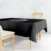 Skull Santa Girl Tablecloth Iam A Sweet Girl But If You Piss Me Off, I Alway Full Of Crazy - Wonder Print Shop