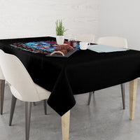 Skull Santa Girl Tablecloth Iam A Sweet Girl But If You Piss Me Off, I Alway Full Of Crazy - Wonder Print Shop