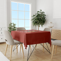 Skeleton Santa Claus Tablecloth I'm Just Here For The Ho Ho Ho - Wonder Print Shop