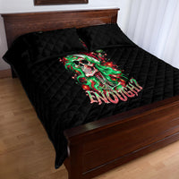 Skull Santa Girl Quilt Bed Set Is This Jolly Enough - Wonder Print Shop