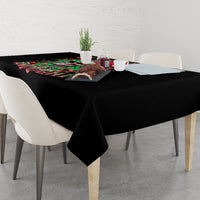 Skull Santa Girl Tablecloth Is This Jolly Enough - Wonder Print Shop