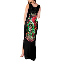 Skull Santa Girl Tank Maxi Dress Is This Jolly Enough - Wonder Print Shop