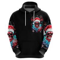 Skull Santa Claus Hoodie It's Beginning To Look A Lot Like Fuck This - Wonder Print Shop