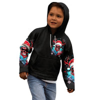 Skull Santa Claus Kid Hoodie It's Beginning To Look A Lot Like Fuck This - Wonder Print Shop