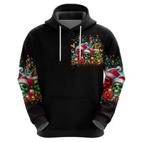 Skull Santa Claus Hoodie It's The Most Time Of The Year - Wonder Print Shop