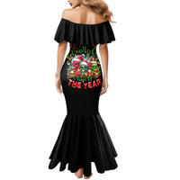 Skull Santa Claus Mermaid Dress It's The Most Time Of The Year - Wonder Print Shop