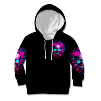 Sugar Skull Kid Hoodie My Attitude Is As Big As My Butt You've Been Warned - Wonder Print Shop