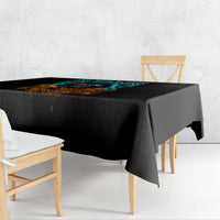 Flame Skull Tablecloth Never Mistake My Kindness For Weakness The Beast In Me Is Sleeping Noe Dead - Wonder Print Shop