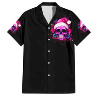 Sugar Skull Santa Family Matching Short Sleeve Bodycon Dress and Hawaiian Shirt I Wan't To Be A Nice Person But Everyone Is Just So Stupid - Wonder Print Shop