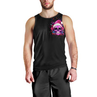 Sugar Skull Santa Men Tank Top I Wan't To Be A Nice Person But Everyone Is Just So Stupid - Wonder Print Shop