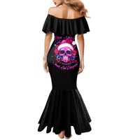 Sugar Skull Santa Mermaid Dress I Wan't To Be A Nice Person But Everyone Is Just So Stupid - Wonder Print Shop