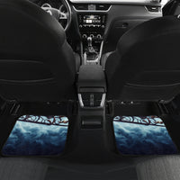 Skeleton Santa Claus Car Mats Santa Claus Is Coming To Town - Wonder Print Shop