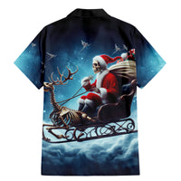 Skeleton Santa Claus Family Matching Mermaid Dress and Hawaiian Shirt Santa Claus Is Coming To Town - Wonder Print Shop