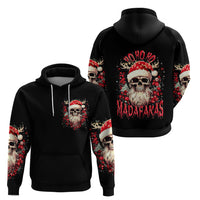 Skull Santa Claus Hoodie Ho Ho Ho Madafakas - Wonder Print Shop