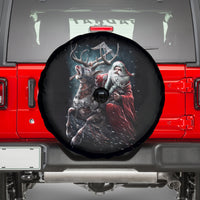 Viking Santa Claus Spare Tire Cover Vahalla Santa Clau Coming - Wonder Print Shop