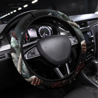 Viking Santa Claus Steering Wheel Cover Vahalla Santa Clau Coming - Wonder Print Shop