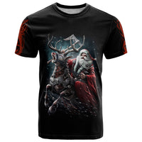 Viking Santa Claus T Shirt Vahalla Santa Clau Coming - Wonder Print Shop