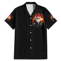 Skeleton Santa Claus Family Matching Mermaid Dress and Hawaiian Shirt The Devil Whispered To Me I'm Coming For You I Whisper Back Bring Beer - Wonder Print Shop