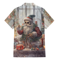 Skeleton Santa Claus Family Matching Mermaid Dress and Hawaiian Shirt Repair For Christmas Santa Claus - Wonder Print Shop