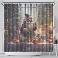 skeleton-santa-claus-shower-curtain-repair-for-christmas-santa-claus