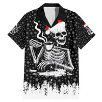 Skeleton Santa Claus Family Matching Mermaid Dress and Hawaiian Shirt Scary Skeleton Santa Claus Coming - Wonder Print Shop
