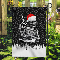 Skeleton Santa Claus Garden Flag Scary Skeleton Santa Claus Coming - Wonder Print Shop