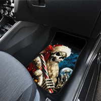 Skeleton Santa Claus Car Mats Santa Claus Is Coming To Town - Wonder Print Shop