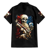 Skeleton Santa Claus Family Matching Mermaid Dress and Hawaiian Shirt Santa Claus Is Coming To Town - Wonder Print Shop