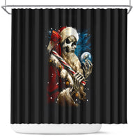 skeleton-santa-claus-shower-curtain-santa-claus-is-coming-to-town