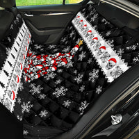 Skull Santa Back Car Seat Cover Tree Skull Santa Ugly Christmas - Wonder Print Shop