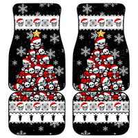 Skull Santa Car Mats Tree Skull Santa Ugly Christmas - Wonder Print Shop