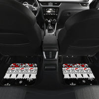 Skull Santa Car Mats Tree Skull Santa Ugly Christmas - Wonder Print Shop