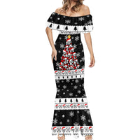 Skull Santa Mermaid Dress Tree Skull Santa Ugly Christmas - Wonder Print Shop