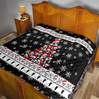 Skull Santa Quilt Tree Skull Santa Ugly Christmas - Wonder Print Shop