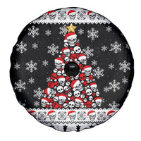 Skull Santa Spare Tire Cover Tree Skull Santa Ugly Christmas - Wonder Print Shop