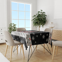 Skull Santa Tablecloth Tree Skull Santa Ugly Christmas - Wonder Print Shop