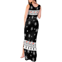 Skull Santa Tank Maxi Dress Tree Skull Santa Ugly Christmas - Wonder Print Shop