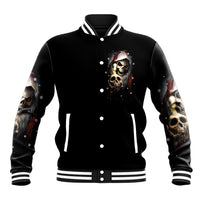 Skeleton Santa Claus Baseball Jacket Sorry Santa Naughty Just Feels So Nice - Wonder Print Shop