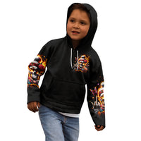 Lady Skull Kid Hoodie Yes I'm A Bitch But Not Yours - Wonder Print Shop
