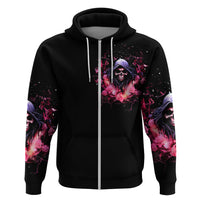 Rose Skull Hoodie Next Time My Name Comes Out Of Your Mouth Choke On iT Bitch - Wonder Print Shop