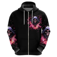 Rose Skull Hoodie Next Time My Name Comes Out Of Your Mouth Choke On iT Bitch - Wonder Print Shop