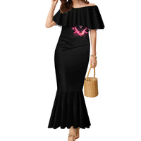 Rose Skull Mermaid Dress Next Time My Name Comes Out Of Your Mouth Choke On iT Bitch - Wonder Print Shop