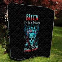 Da de los Muertos Skull Quilt I'm Not A Princess I'm The Queen - Wonder Print Shop