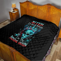 Da de los Muertos Skull Quilt I'm Not A Princess I'm The Queen - Wonder Print Shop